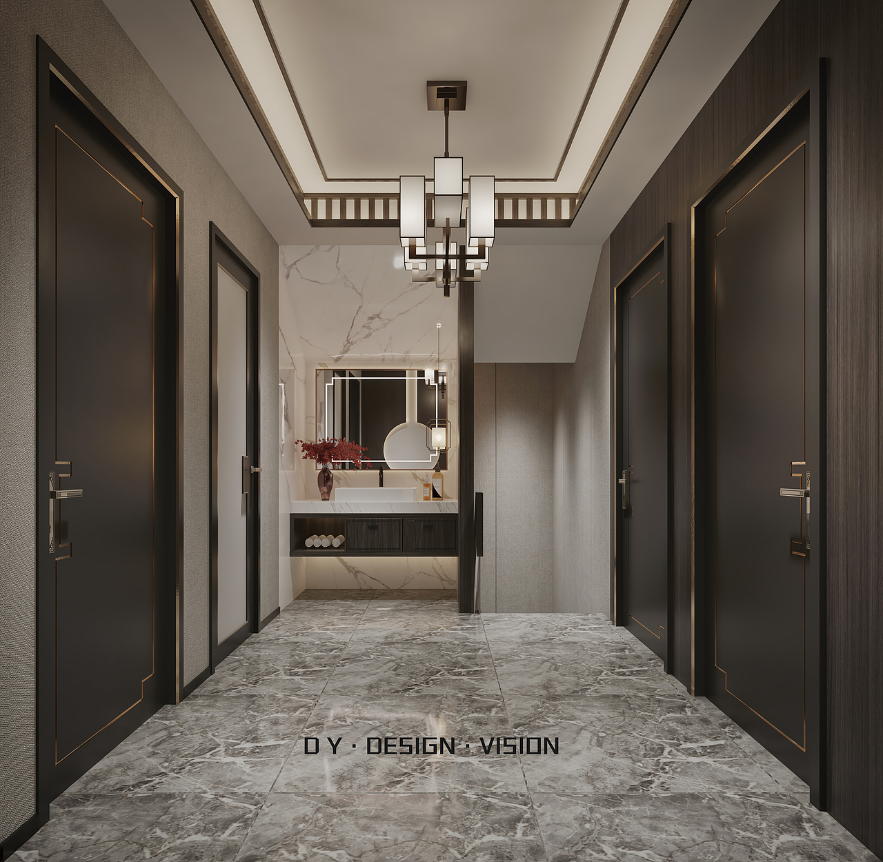 新中式（图ZMjI3NTU1NDUy） - 家装设计 - 站酷设计师Max点意原创素材 - 站酷ZCOOL