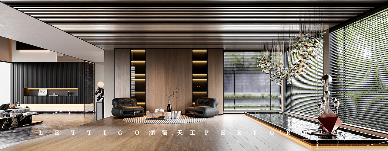 高级质感的意式轻奢别墅（图ZMzA0OTg5ODgw） - 家装设计 - 站酷设计师DesignerZtt186原创素材 - 站酷ZCOOL