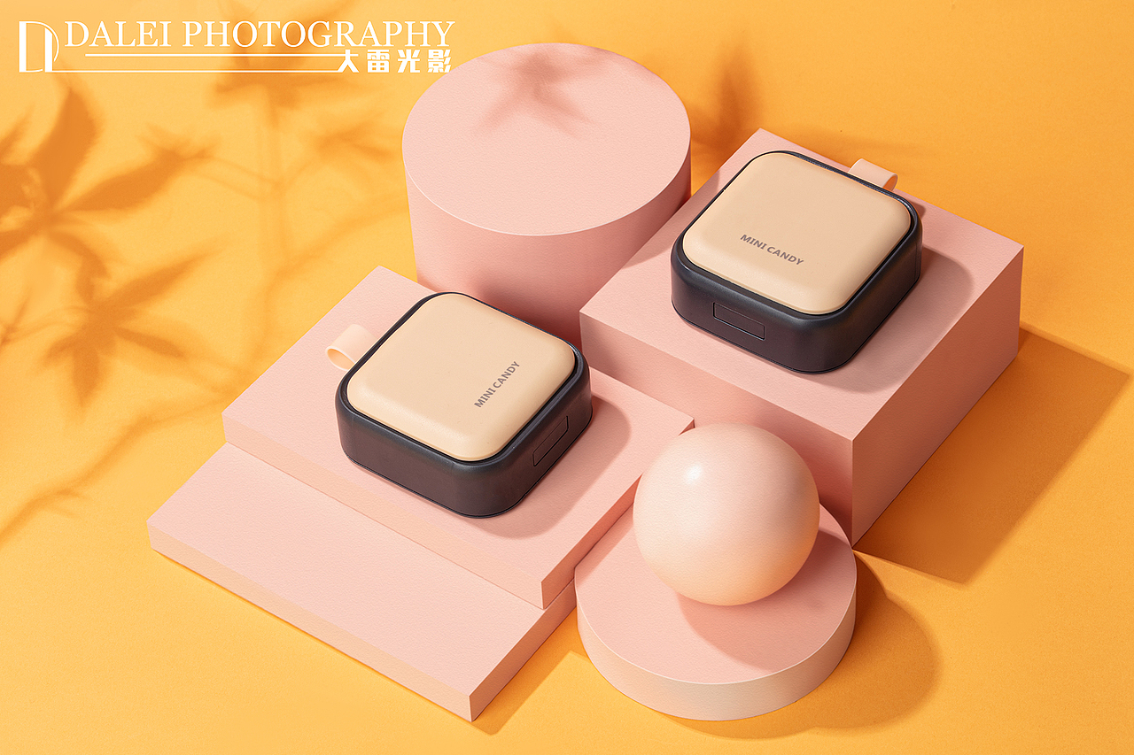 现代茶叶拍摄 极简几何高级感