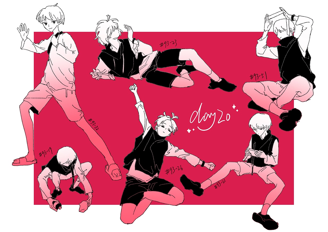 #速写60天挑战赛# Day20@速写班长