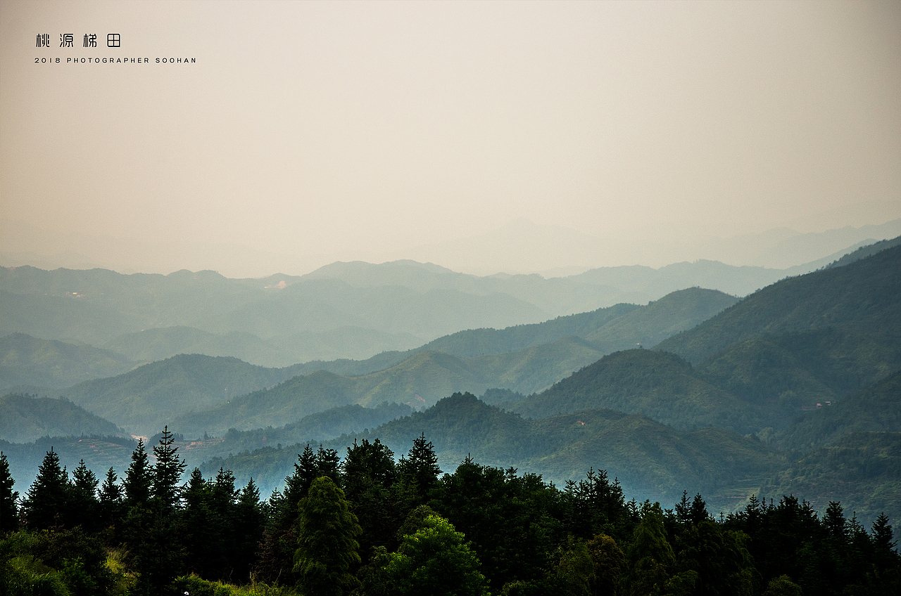 遂川桃源梯田（图ZMTI4ODg4MzM2） - 风光摄影 - 站酷设计师浓眉晓葱原创素材 - 站酷ZCOOL