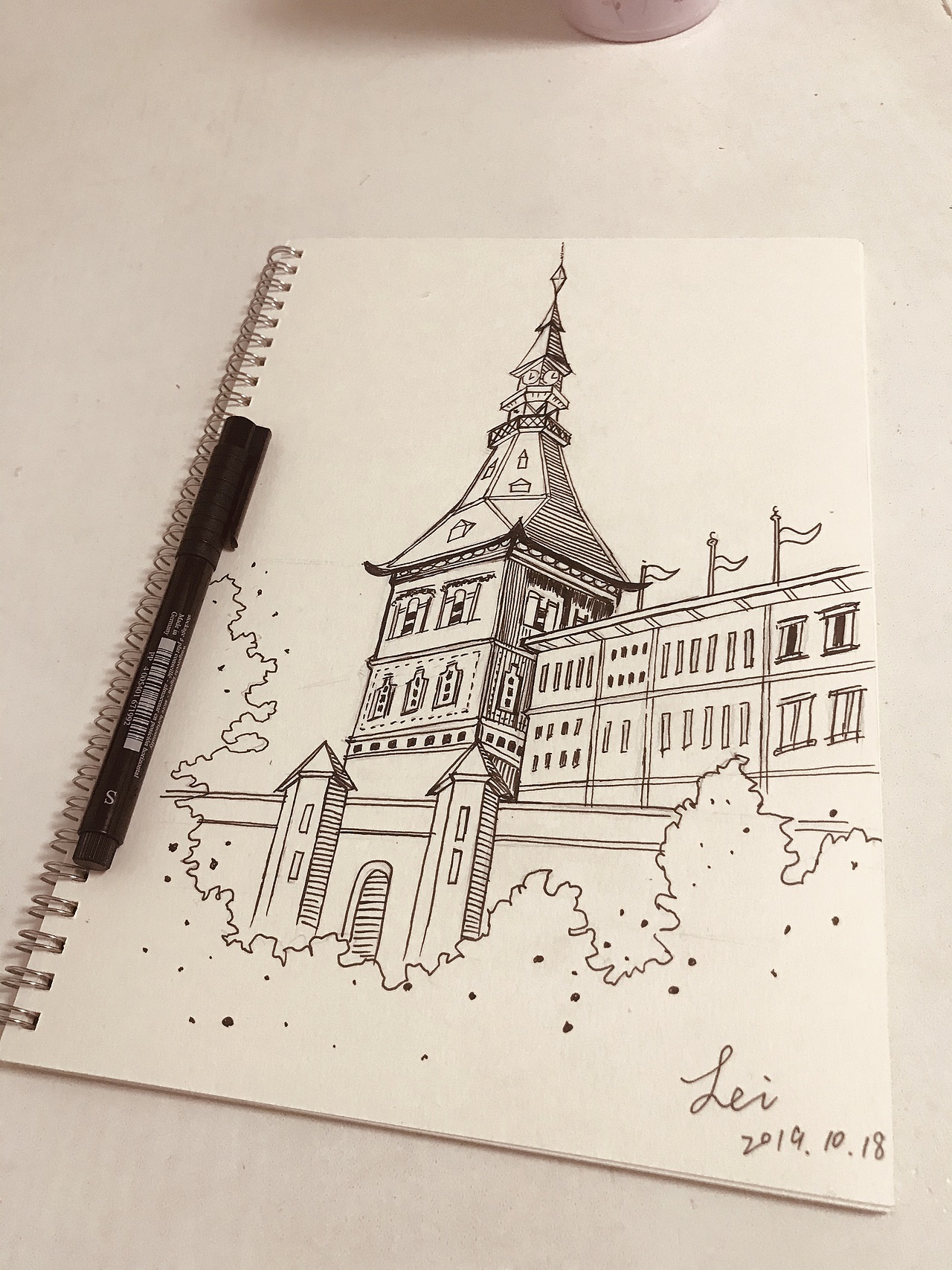 喜欢特色建筑，喜欢手绘的感觉（图ZMTg4MTkxNzM2） - 绘画 - 站酷设计师lanneyliang原创素材 - 站酷ZCOOL