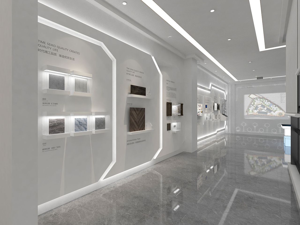 某房地产公司品牌展厅设计