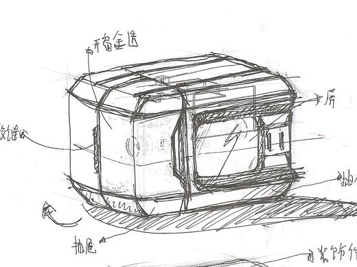 【工业设计手绘】一款仪器的手绘（个人主页-ZMzYxNTAzMTI=） - 工业用品/机械 - 站酷设计师稻谷壳原创素材 - 站酷ZCOOL