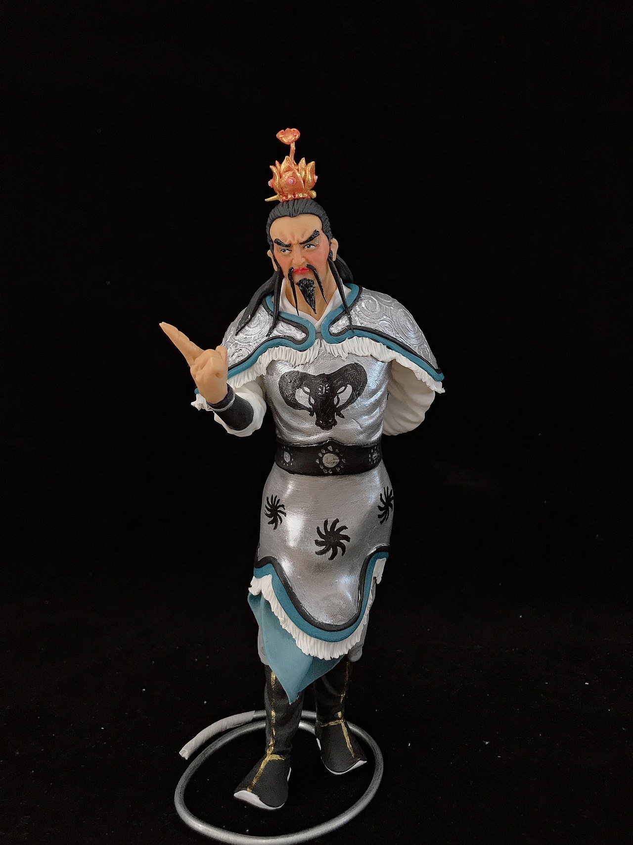 康健面塑作品《西游妖王》（图ZMzA1NDg3ODA4） - 雕塑 - 站酷设计师上京私物康健面塑原创素材 - 站酷ZCOOL