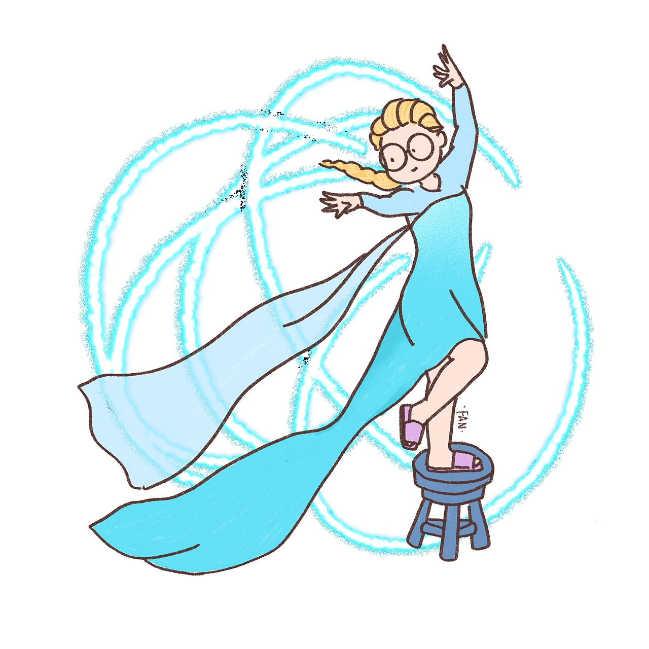 忽如一夜elsa来，秋天嗖的一下就过去了