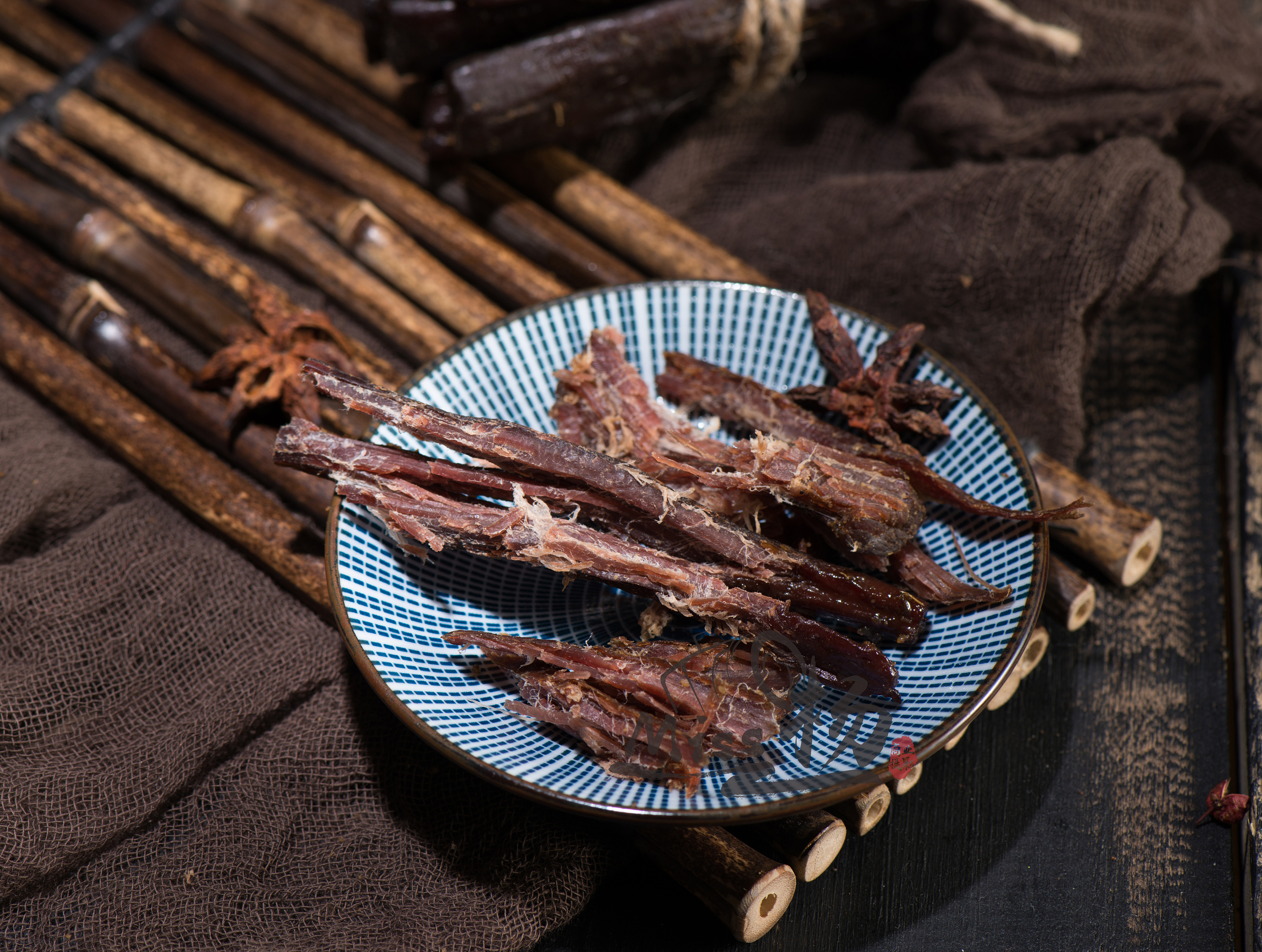 风干牛肉干拍摄美食食品摄影菜单菜谱拍摄外卖食品拍照
