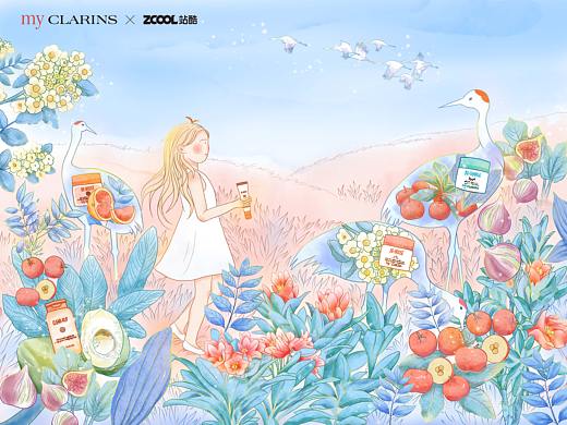 # my CLARINS 寻找天然好食肌 # 寻觅肌遇