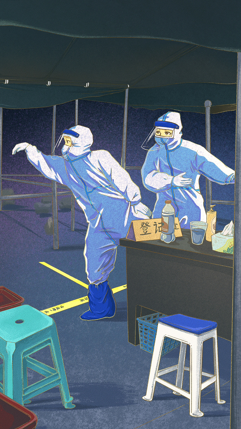 扬州疫情插画设计（图ZMzI5NDU5NzQ4） - 商业插画 - 站酷设计师南瓜慕斯原创素材 - 站酷ZCOOL