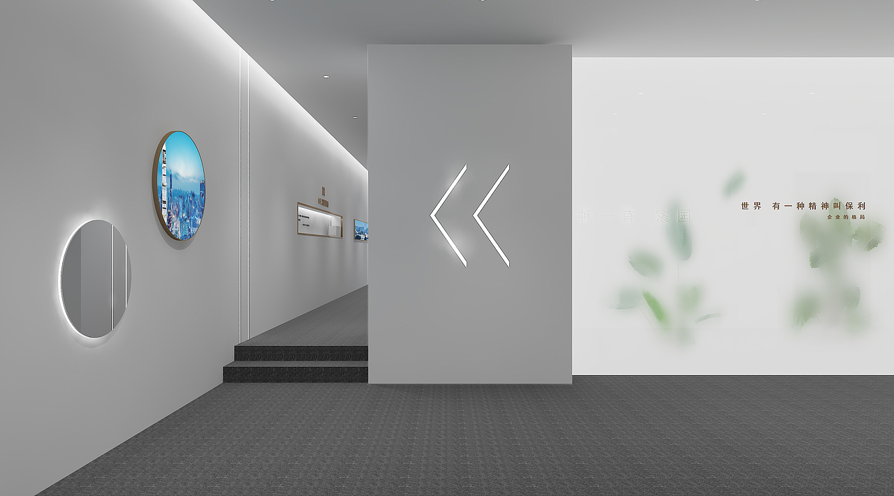 保利时光印象看房通道设计（图ZMjgxNzk3NDI0） - 商业空间设计 - 站酷设计师欧阳森原创素材 - 站酷ZCOOL