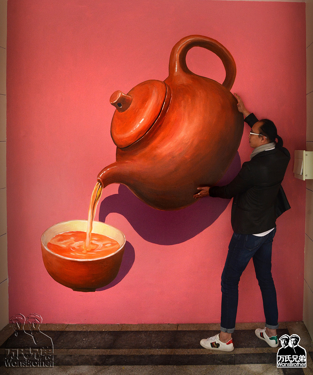 珠海最大的3d画、3d壁画—来魅力壁画村（万氏兄弟出品（图ZMTAxODY4NzE2） - 新锐潮流插画 - 站酷设计师3d画3d壁画3d地画原创素材 - 站酷ZCOOL