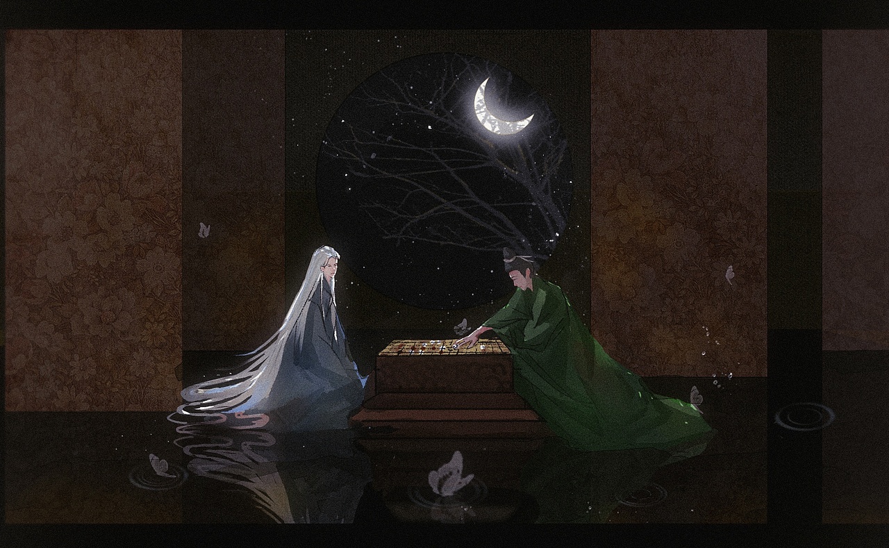 《琴棋書畫》（图ZMjc0OTY5NDIw） - 创作习作 - 站酷设计师你的柚子在哪原创素材 - 站酷ZCOOL