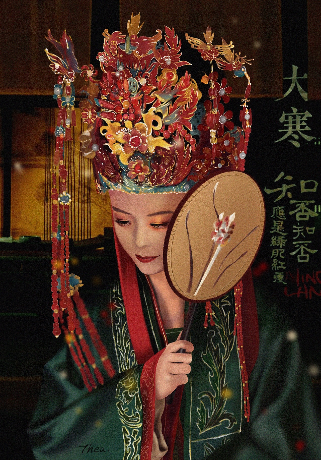 知否知否应是绿肥红瘦•明兰大婚（图ZMjAyNDU3MjY4） - 创作习作 - 站酷设计师颤抖的橘子Thea原创素材 - 站酷ZCOOL