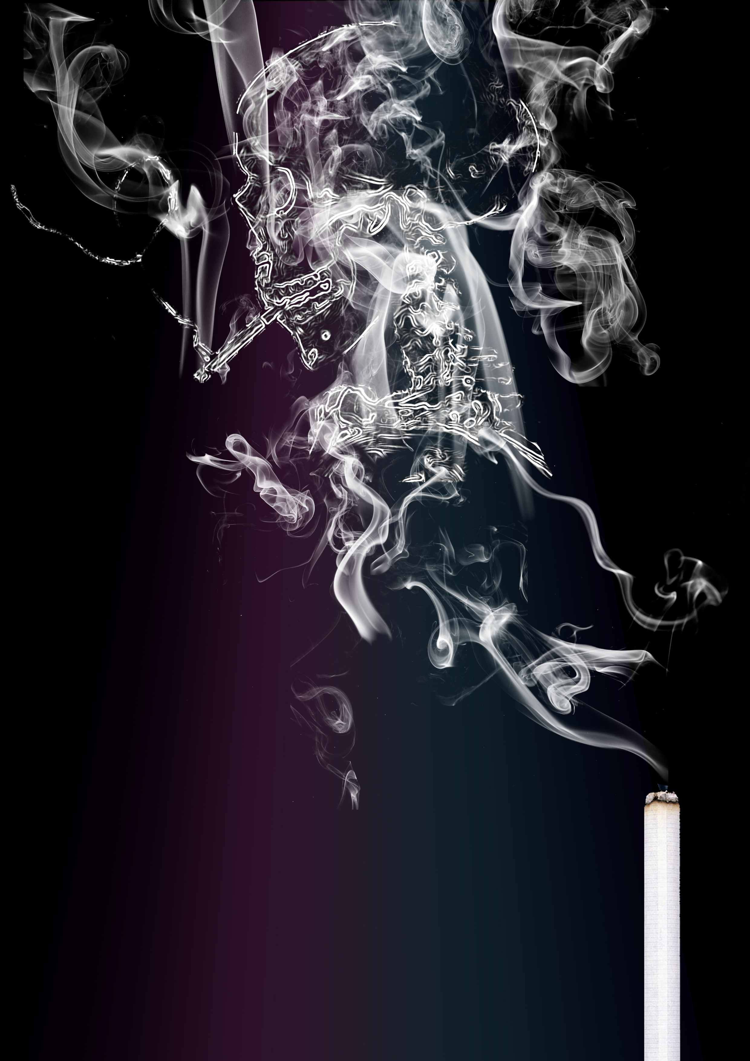 禁烟海报|平面|海报|GUET种子设计师 - 原创作品 - 站酷 (ZCOOL)