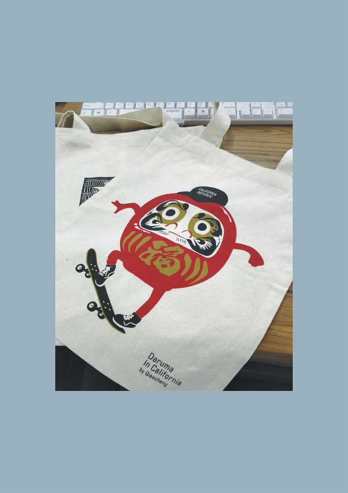 插画 / 达摩不倒