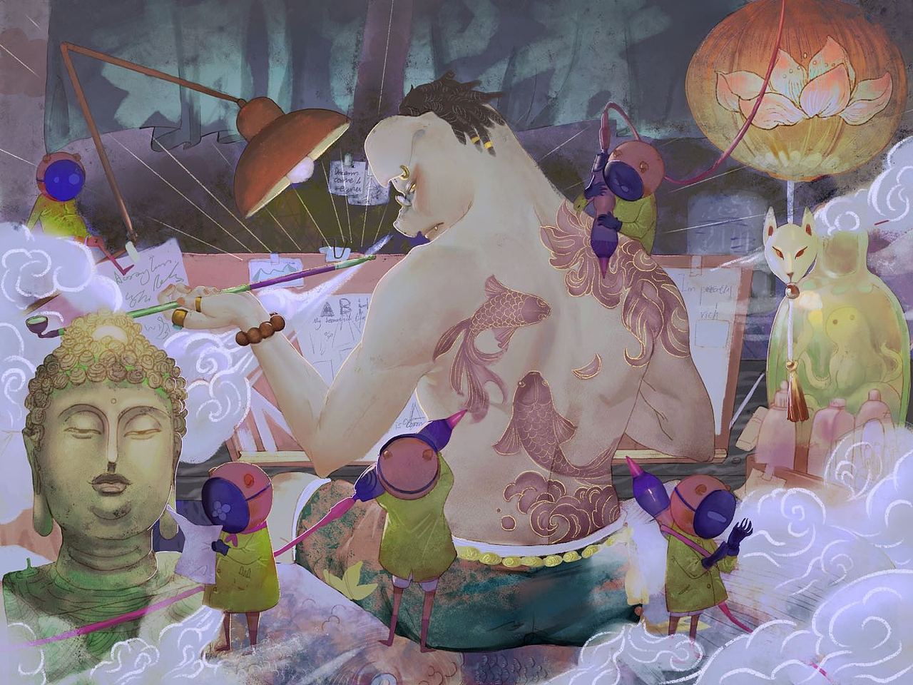 又二分之一十二生肖（图ZMjY3OTQ0Nzg4） - 艺术插画 - 站酷设计师DOROOOCY原创素材 - 站酷ZCOOL