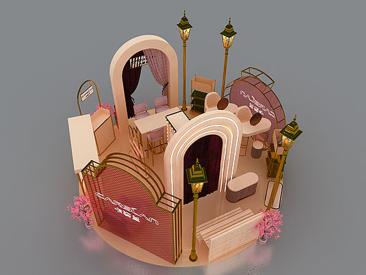 卡姿兰功能体验区