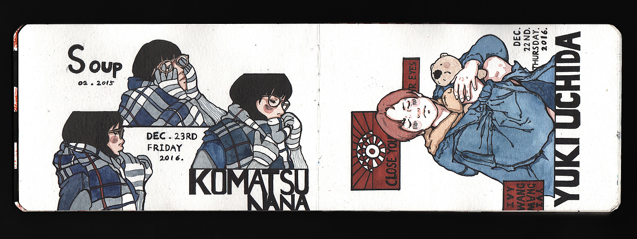 2017sketchbook（图ZMTQ5ODE4Mzky） - 创作习作 - 站酷设计师王雪曈Tong原创素材 - 站酷ZCOOL