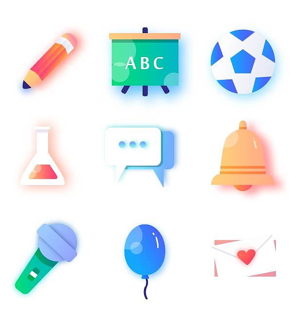 渐变图标（图ZMjQwNDI5NTY0） - 图案 - 站酷设计师大兔儿原创素材 - 站酷ZCOOL