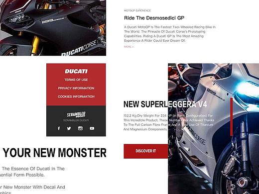 Ducati website | United Kingdom