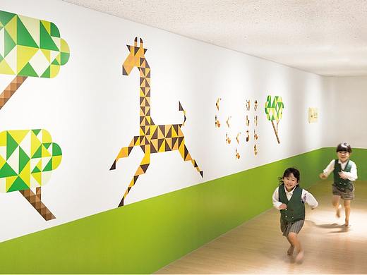 日本大阪国际大和田幼儿园导视系统设计