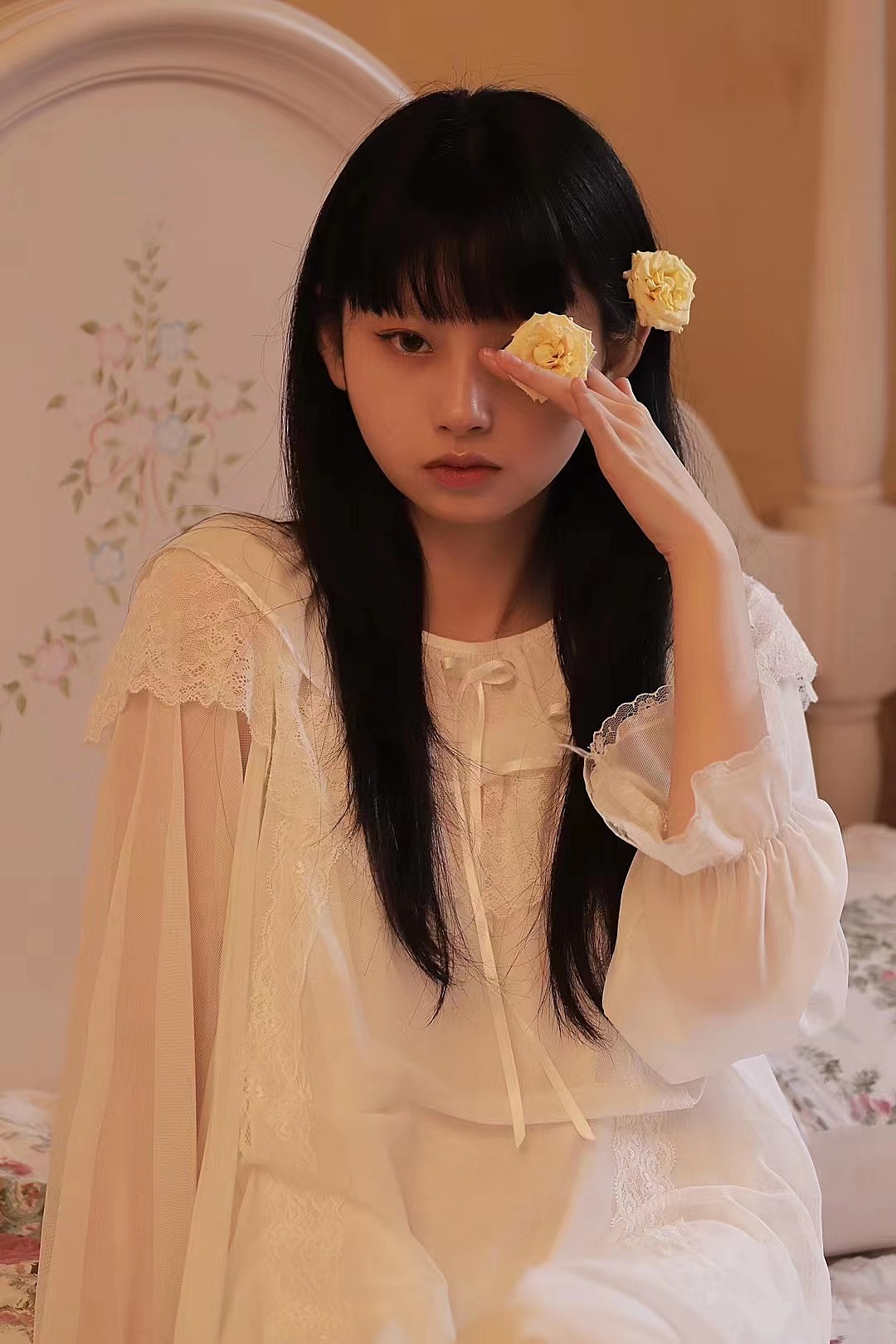 欢子｜油画里走出来的少女（图ZMzAzNTE2MDgw） - 时尚/艺术摄影 - 站酷设计师Galaxy星汉模特原创素材 - 站酷ZCOOL