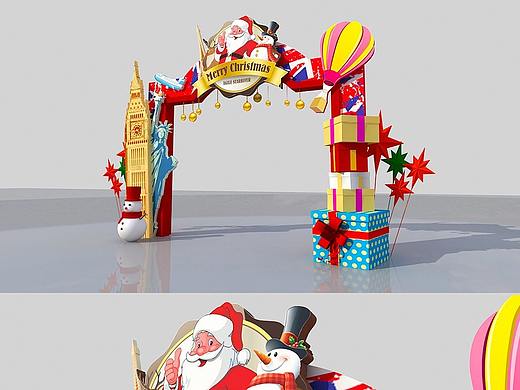 圣诞节美陈