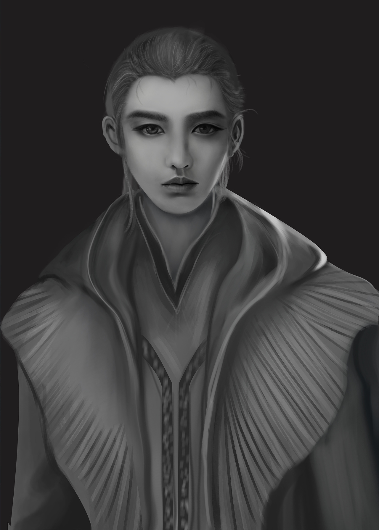 临摹 人物 爵迹银尘