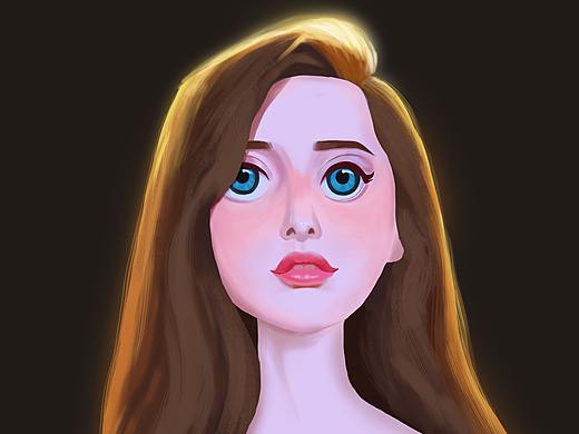 临摹头像（个人主页-ZMzk5MDk2MDQ=） - 创作习作 - 站酷设计师XJ神秘江南原创素材 - 站酷ZCOOL