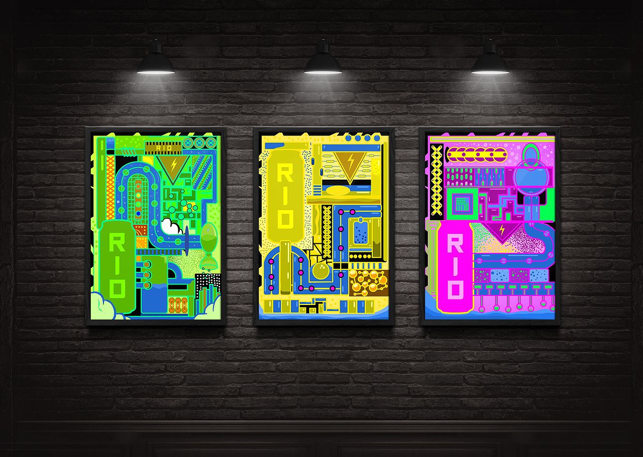 RIO插画饮品主题海报设计（图ZMzAzNjQ3Njk2） - 商业插画 - 站酷设计师子不語DESIGN原创素材 - 站酷ZCOOL
