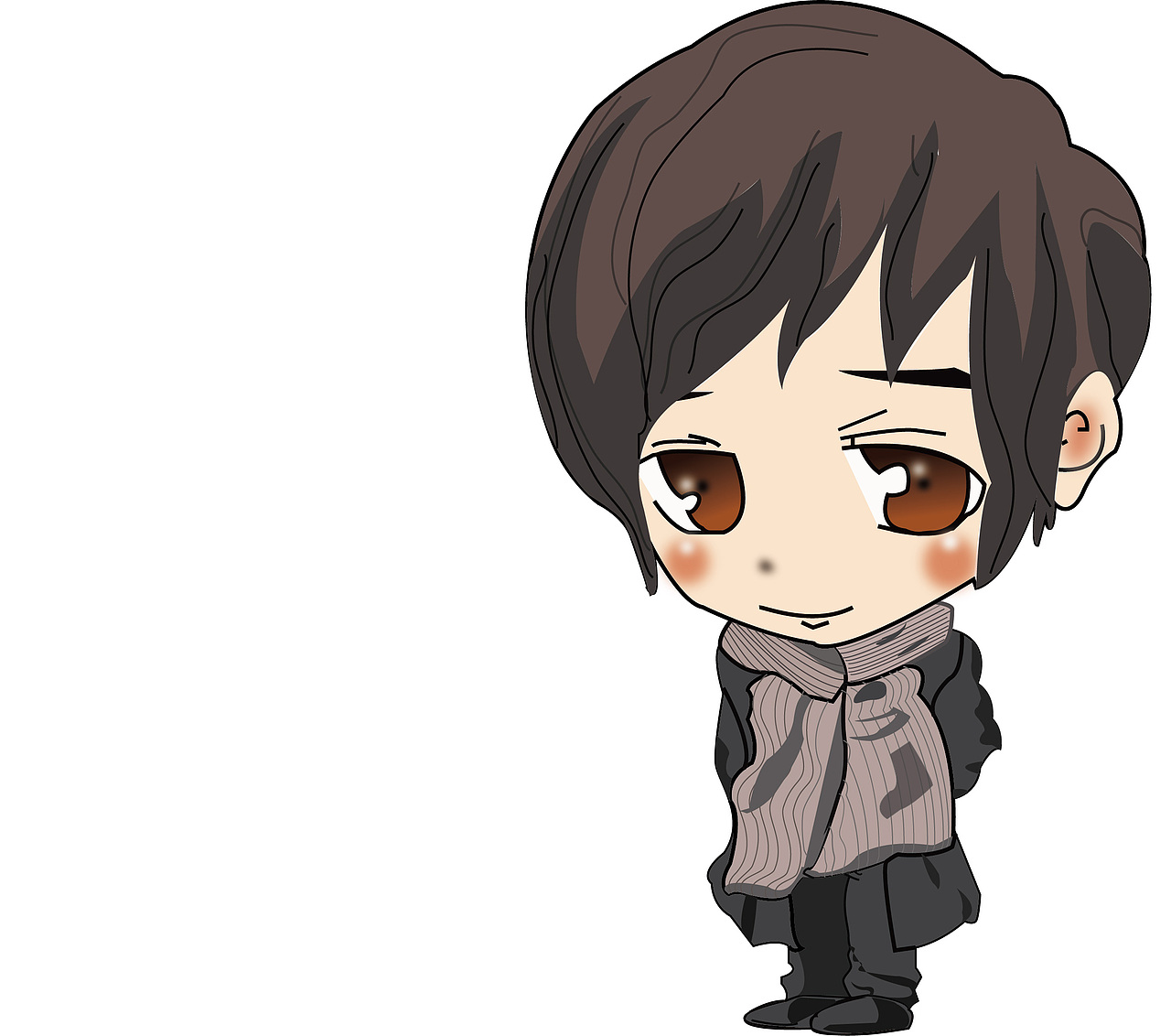 动漫人物钢笔制作