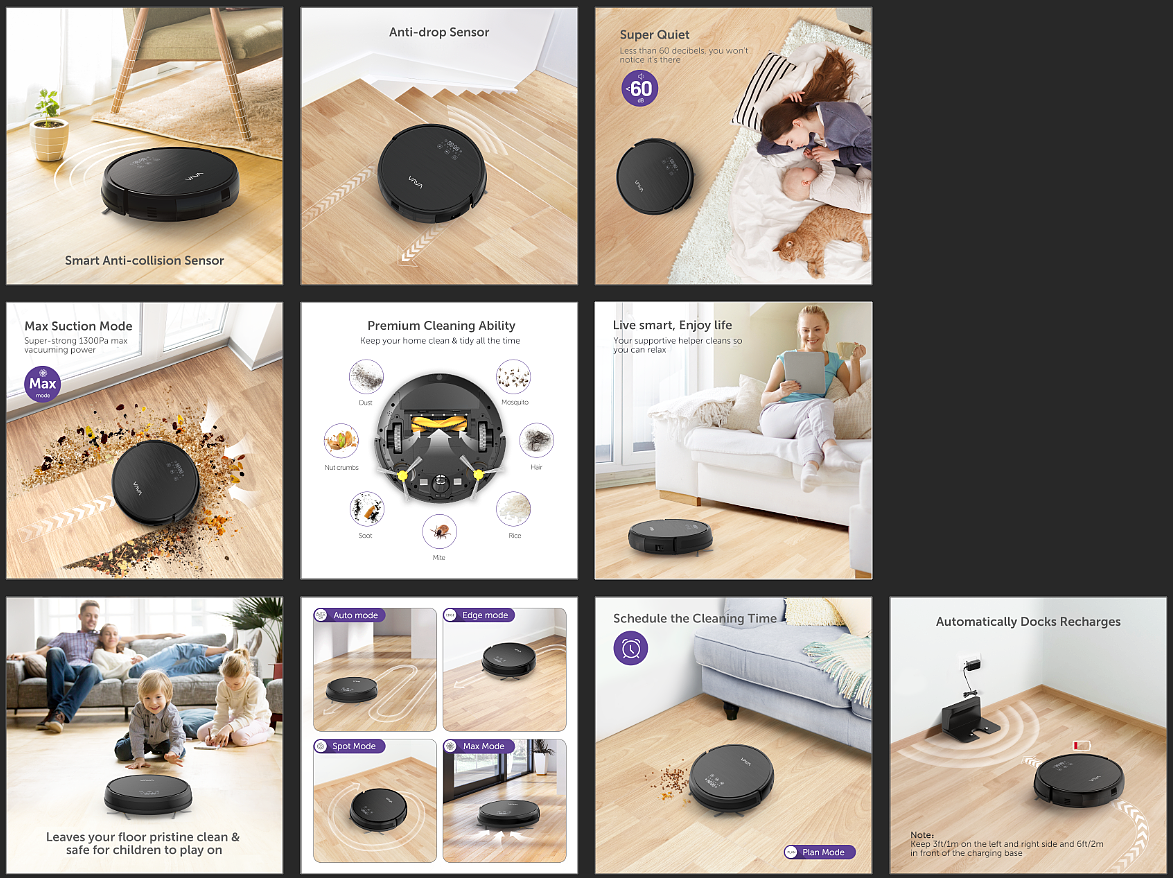 电商——［亚马逊］扫地机器人（图ZMTc5MzYwMjky） - 其他平面 - 站酷设计师冬羊原创素材 - 站酷ZCOOL