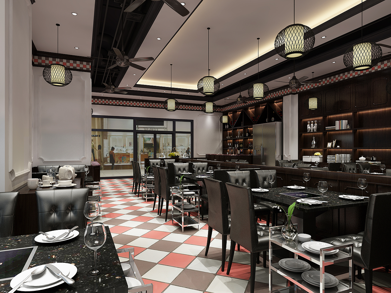 椰子鸡火锅店（图ZODQ3NzcwODg=） - 家装设计 - 站酷设计师alon11111原创素材 - 站酷ZCOOL