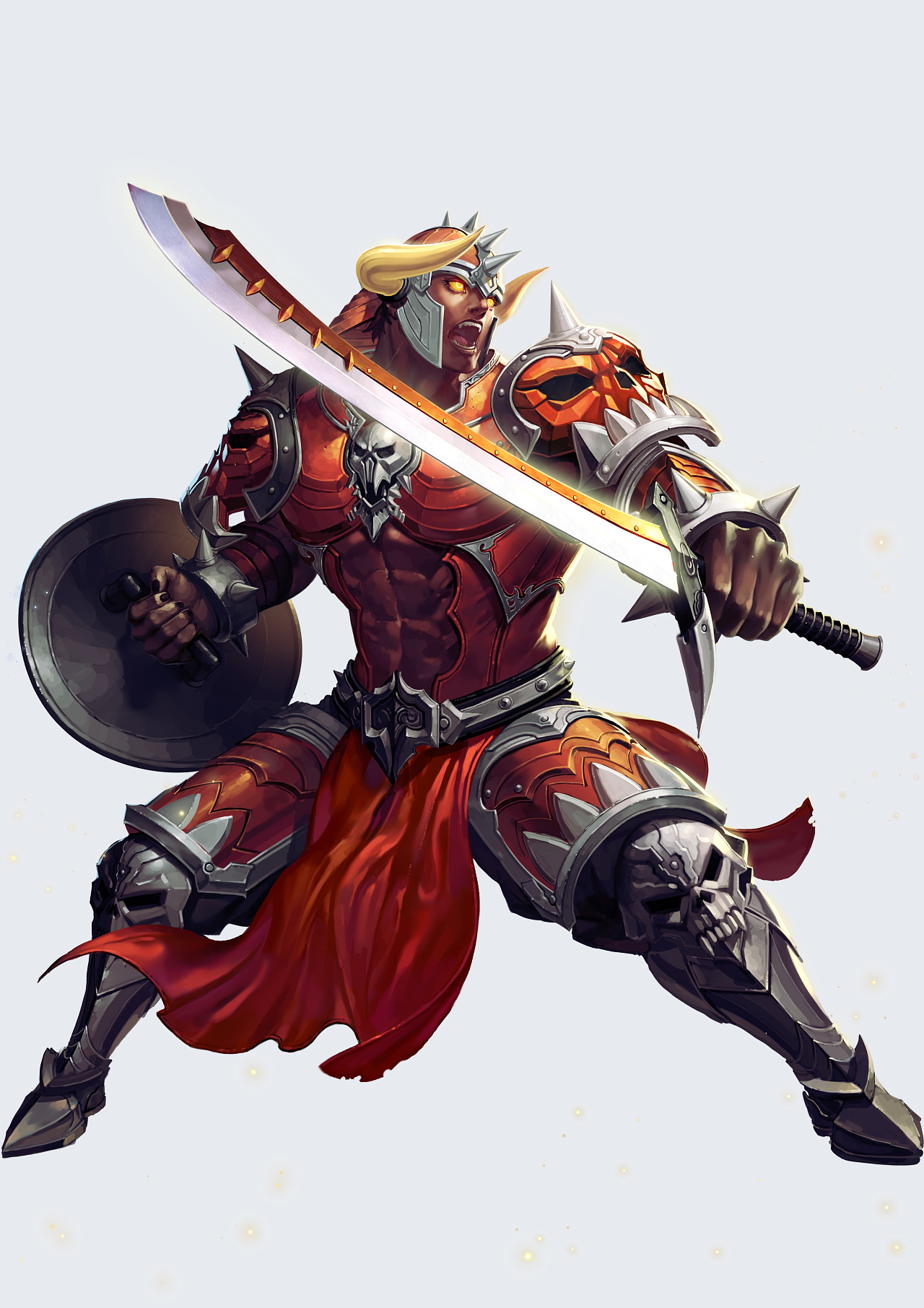 角色原画插图|插画|游戏原画|xu旭 - 原创作品 - 站酷 (zcool)