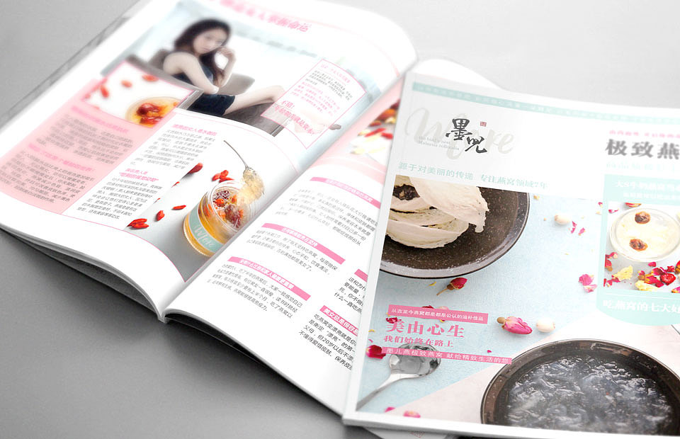 墨儿燕燕窝画册设计/燕窝宣传册设计/燕窝杂志设计/天津戈雅设计/高端燕窝画册设计/燕窝品牌设计