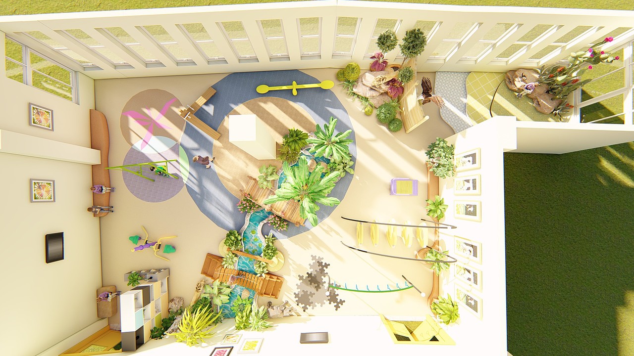 重庆长寿区妇幼保健院儿童空间建设