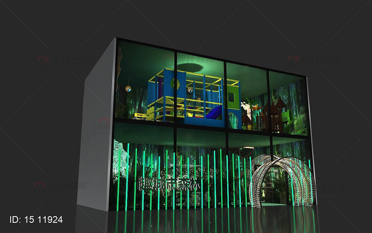 梦幻霓虹灯植物森林体验馆（图ZMjI0MjI5MTIw） - 建筑/空间 - 站酷设计师一术设计原创素材 - 站酷ZCOOL