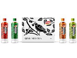 达利园 [青梅茶] 系列包装提案 