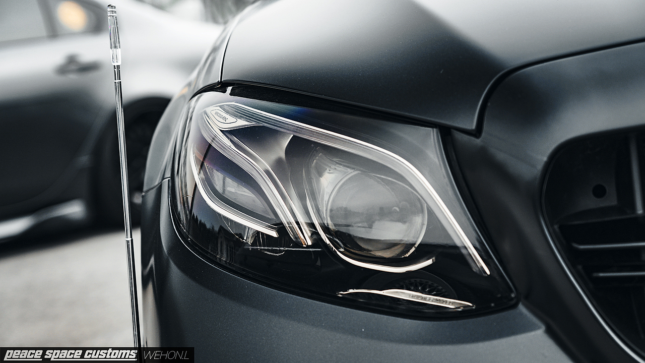 汽车摄影：奔驰E-Class & 大众CC