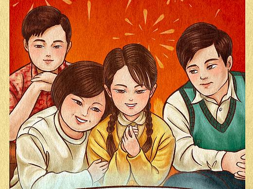 《你好，李焕英》-人物插画
