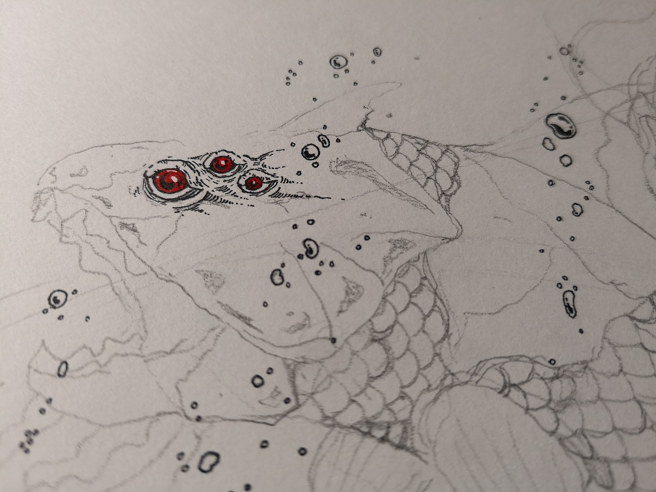 2018.09.26毣柞山海之南山经-即翼山-多怪鱼（图ZMTI5ODMyNTYw） - 绘本 - 站酷设计师毣余原创素材 - 站酷ZCOOL