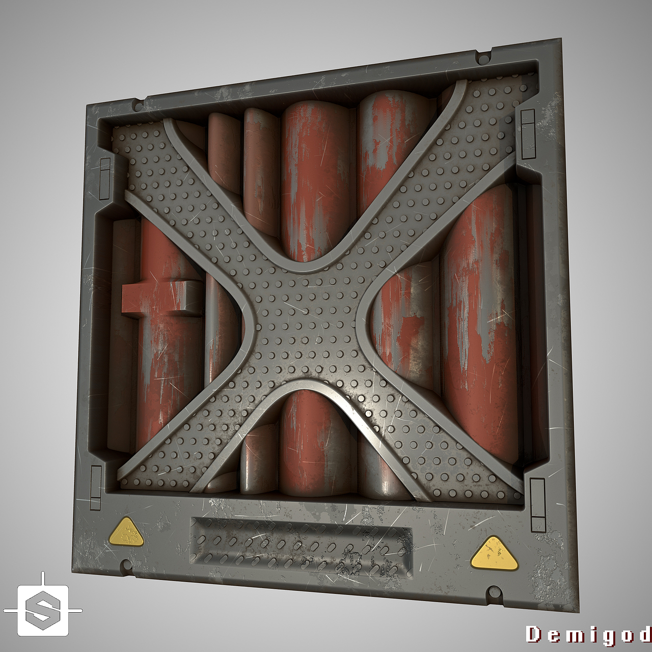 用SubstanceDesigner在UE4中创建一个模块化的科幻环境（图ZMjIyMTk5NTky） - 场景 - 站酷设计师Demigod0原创素材 - 站酷ZCOOL