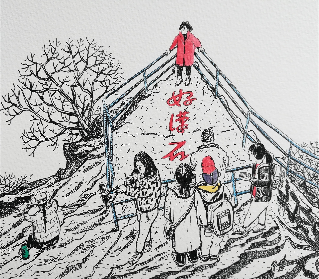 小副钢笔画尝试