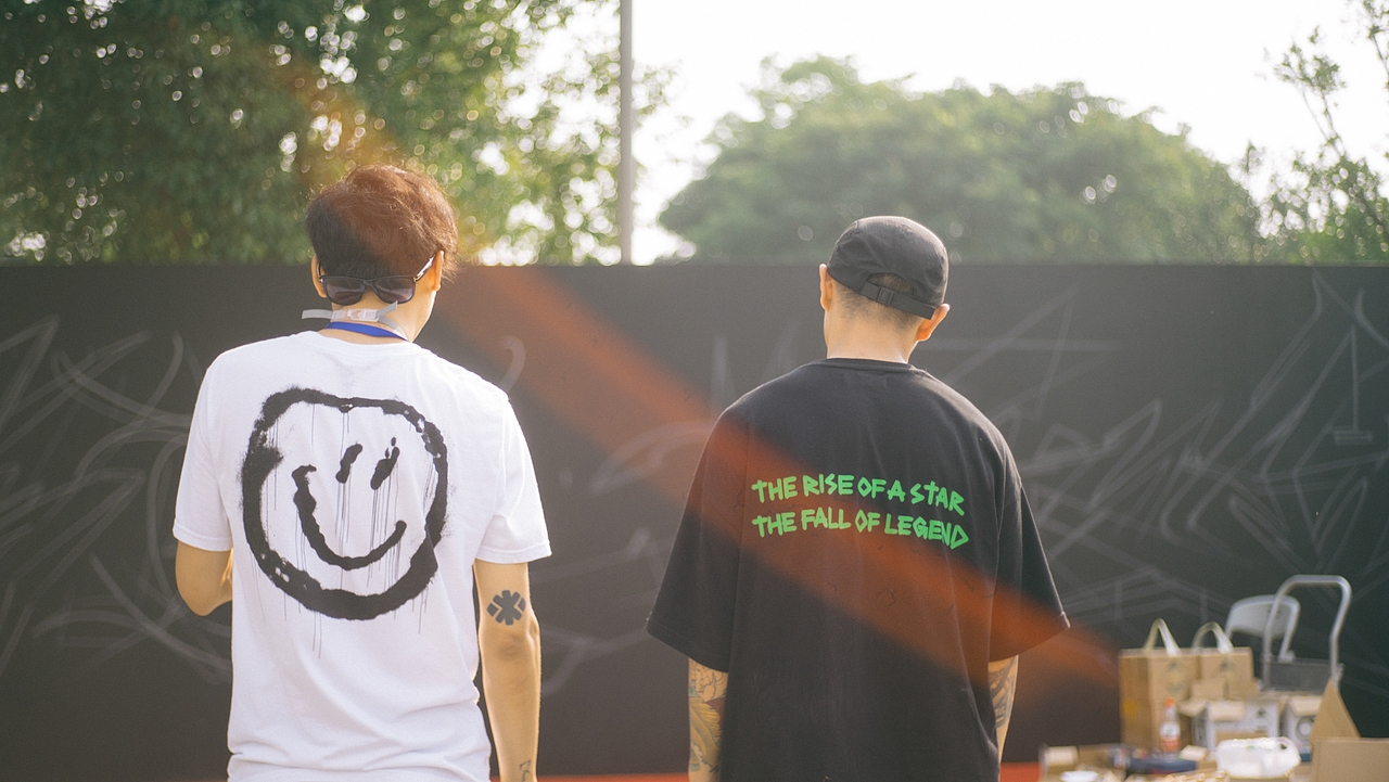 MTS涂鸦团队-武汉M_DSK音乐节现场涂鸦Jam