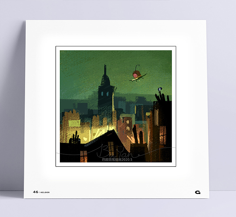 简笔插画2020.4.5.6月