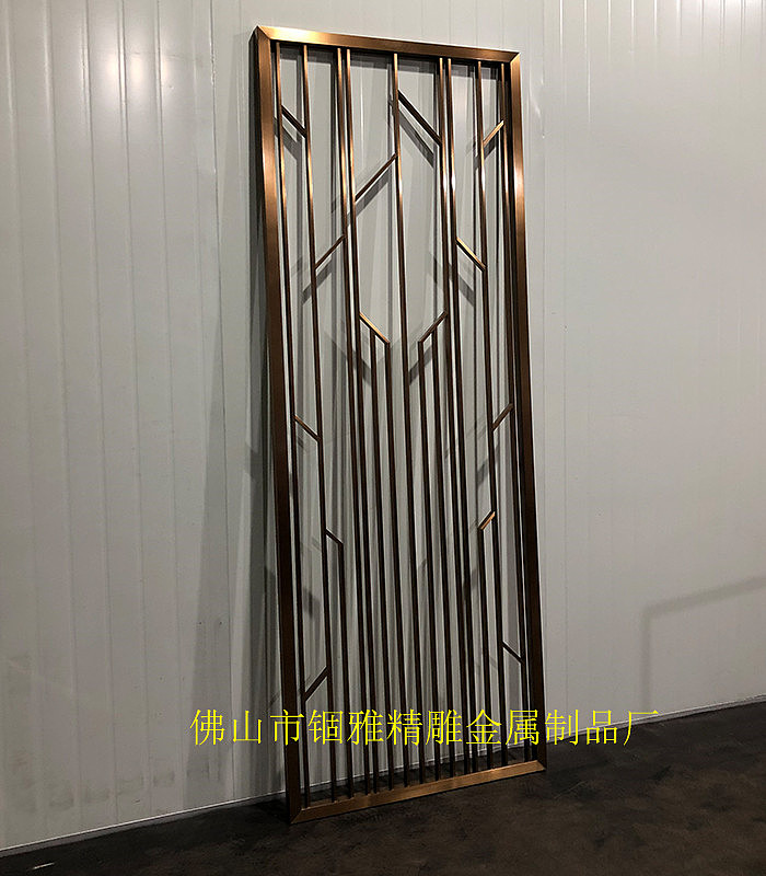 不锈钢管焊接彩色屏风 不锈钢屏风与实木屏风的区别（图ZMjA0MTg1NDA4） - 其他工业/产品 - 站酷设计师锢雅17727322215原创素材 - 站酷ZCOOL