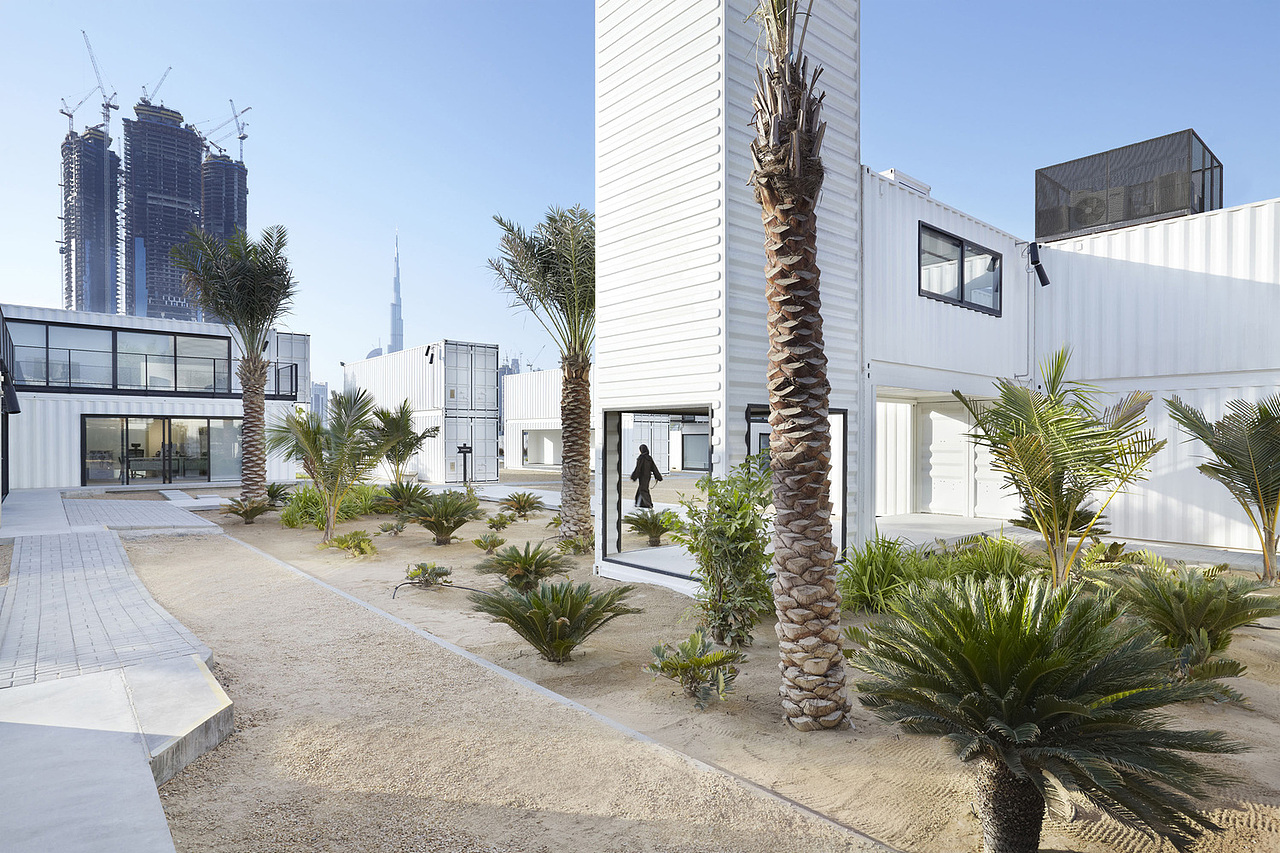 阿联酋集装箱人才中心办公楼