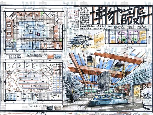 室内快题作品欣赏
