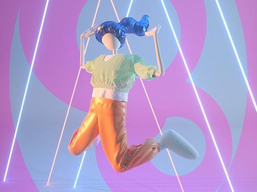 新鲜!今天C4D练习作品