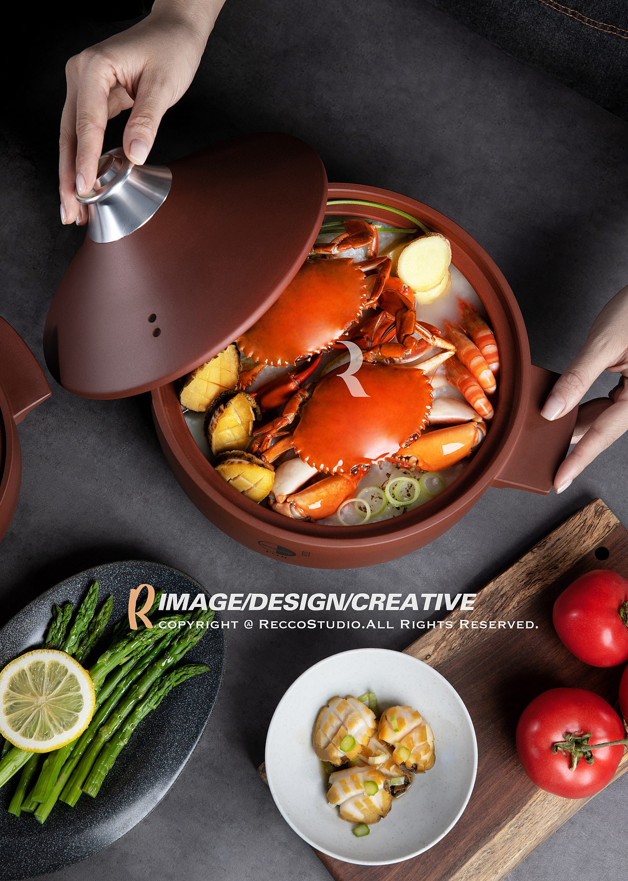 Recco X 苏一堂紫砂汤锅 锅具 烹饪美食场景拍摄（图ZMjE3OTg2NjUy） - 产品摄影 - 站酷设计师Recco原创素材 - 站酷ZCOOL